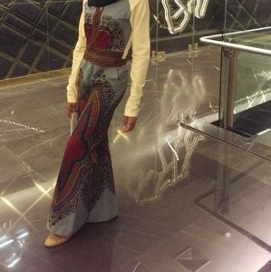 African print jumpsuit